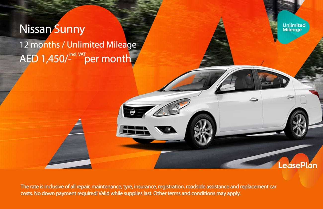 Lease a car LeasePlan United Arab Emirates