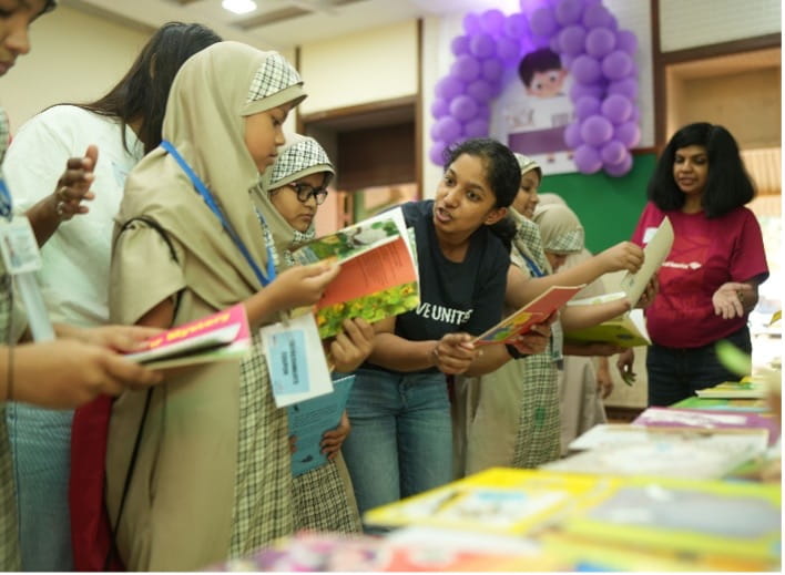 Let’s READ Initiative: Promoting literacy and joy of reading among underprivileged children
