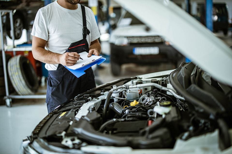 Find out the services usually available at car workshops: