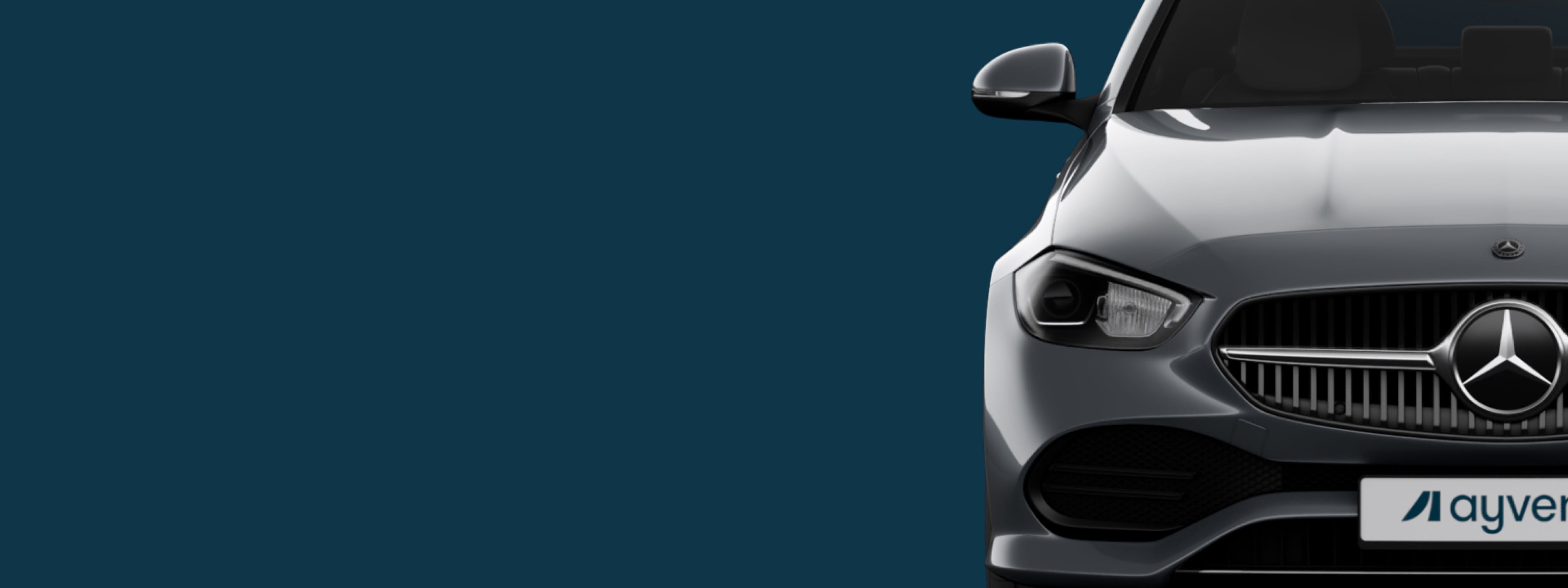 Mercedes c-klasse left angle