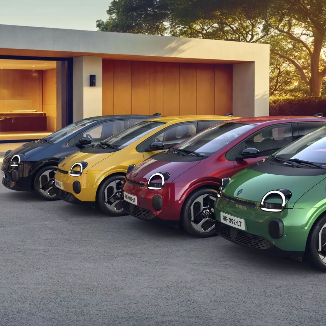 twingo etech electric multiple colors