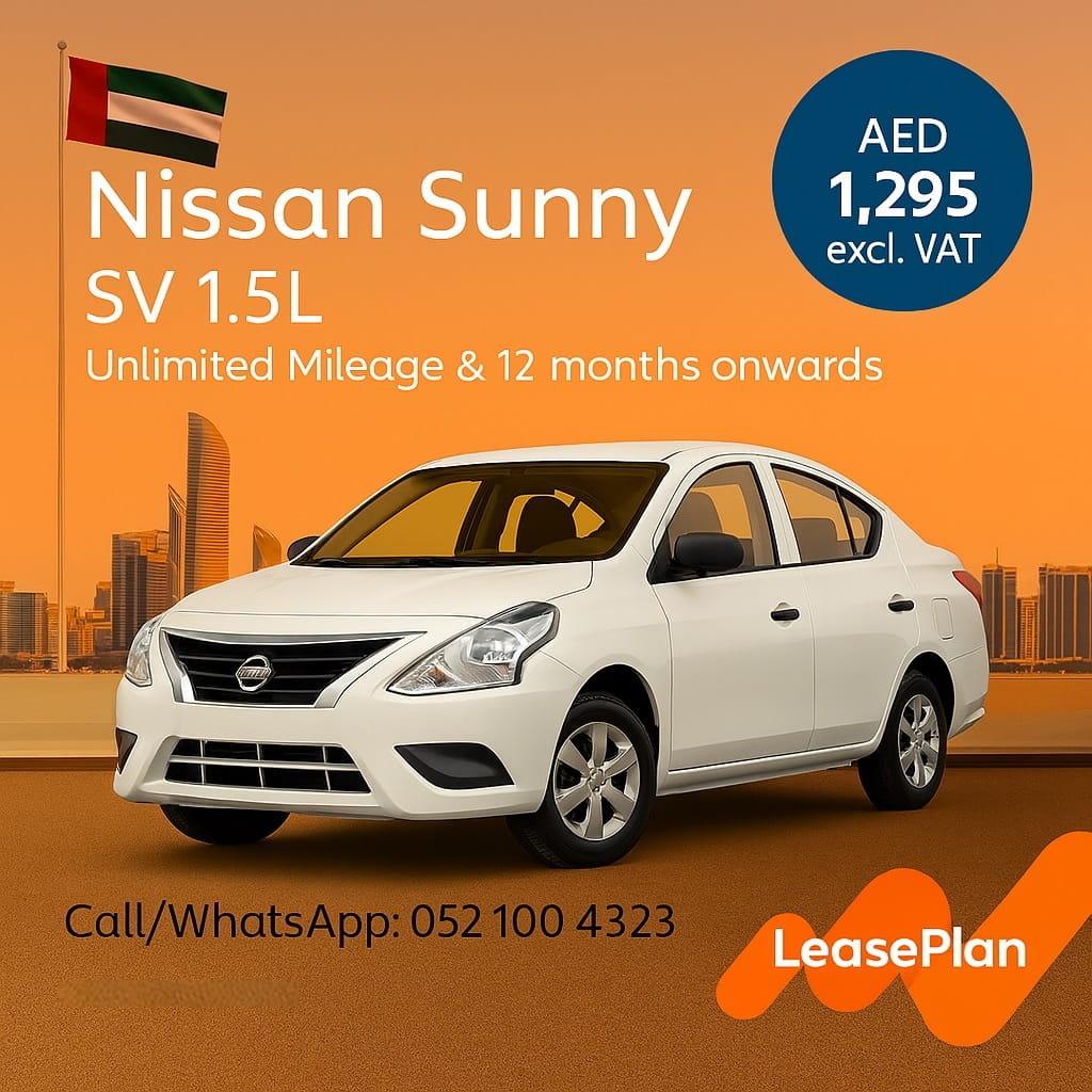 nissan sunny SV - april 2026