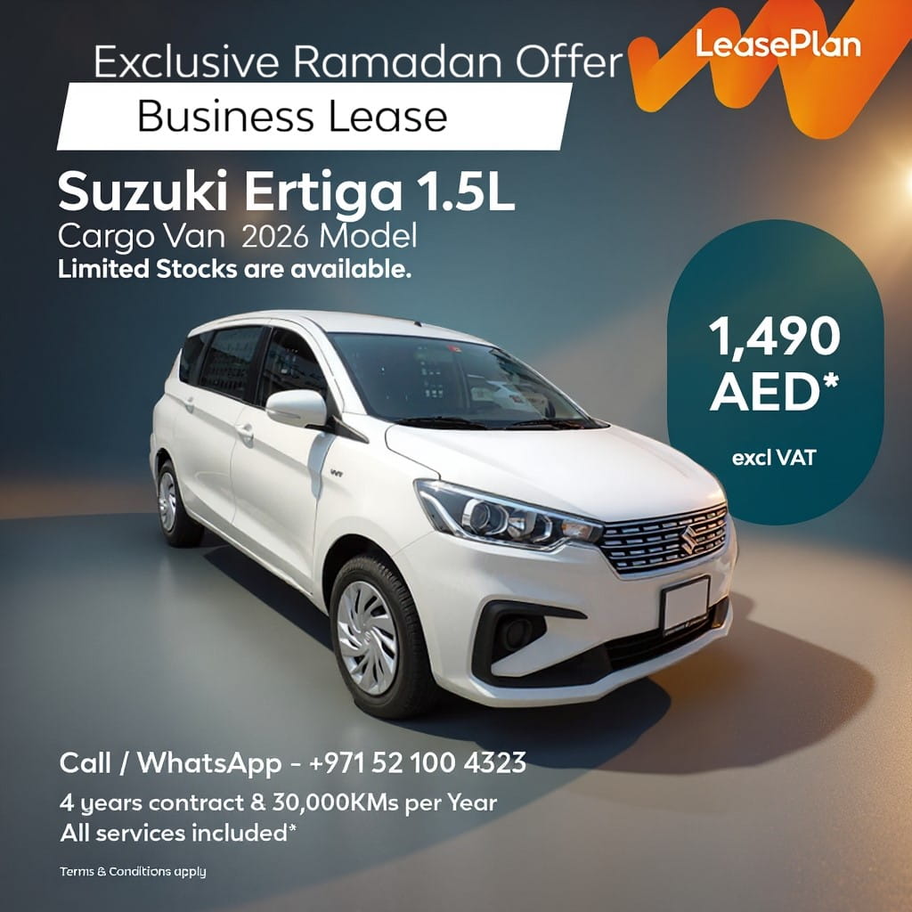 Suzuki Ertiga 15L cargo van 2026