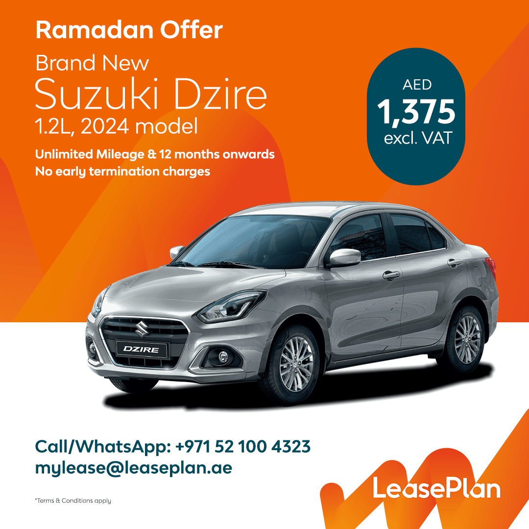 Suzuki Dzire Ramadan 1080