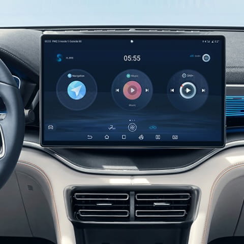 seal-u-rotatable screen