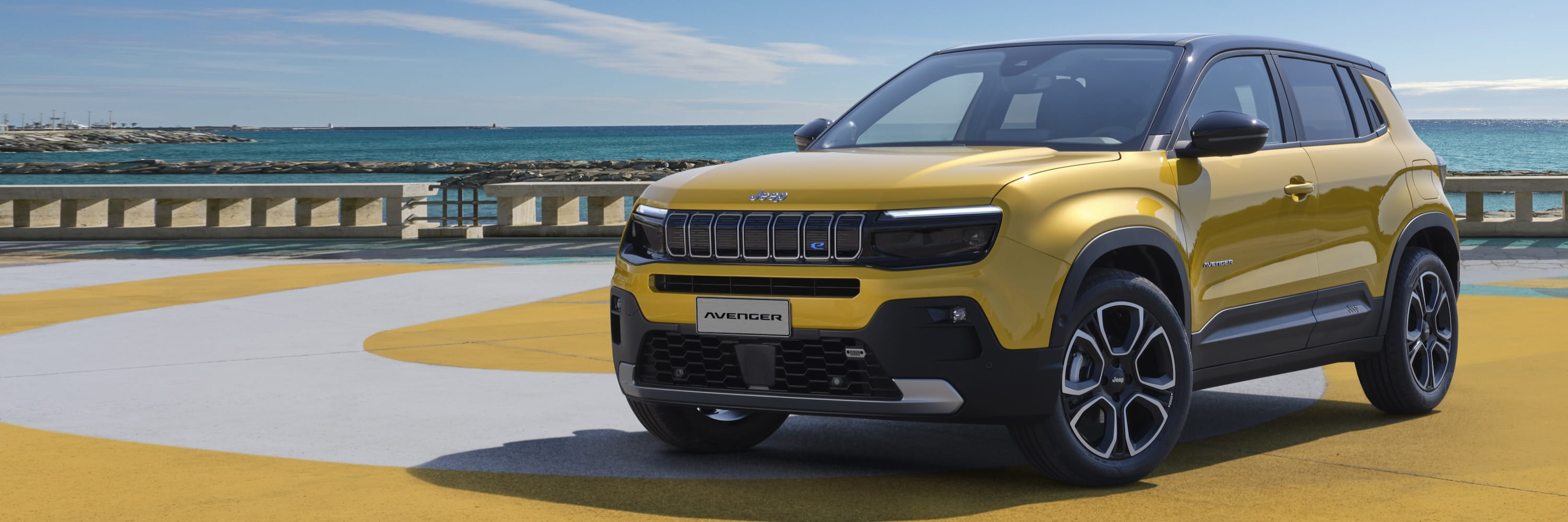 Prix de location et caractéristiques techniques de la Jeep Avenger