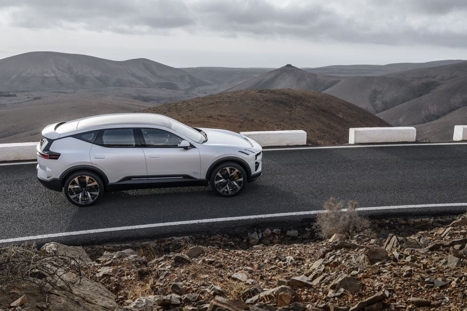 Caractéristiques intérieures de la Polestar 3