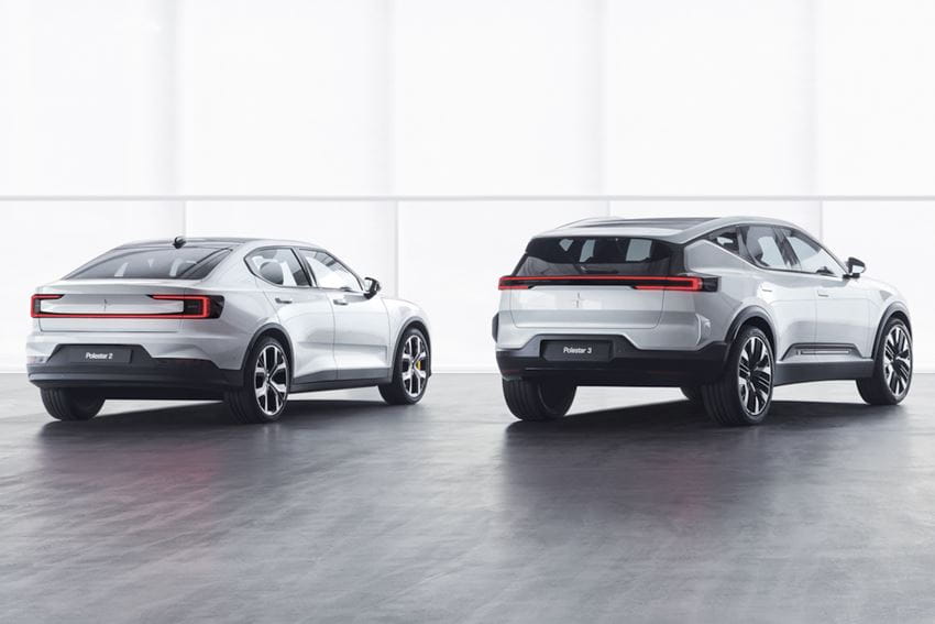 Sammenlign Polestar 3 og Polestar 2 LeasePlan