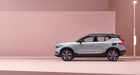volvo xc40 recharge