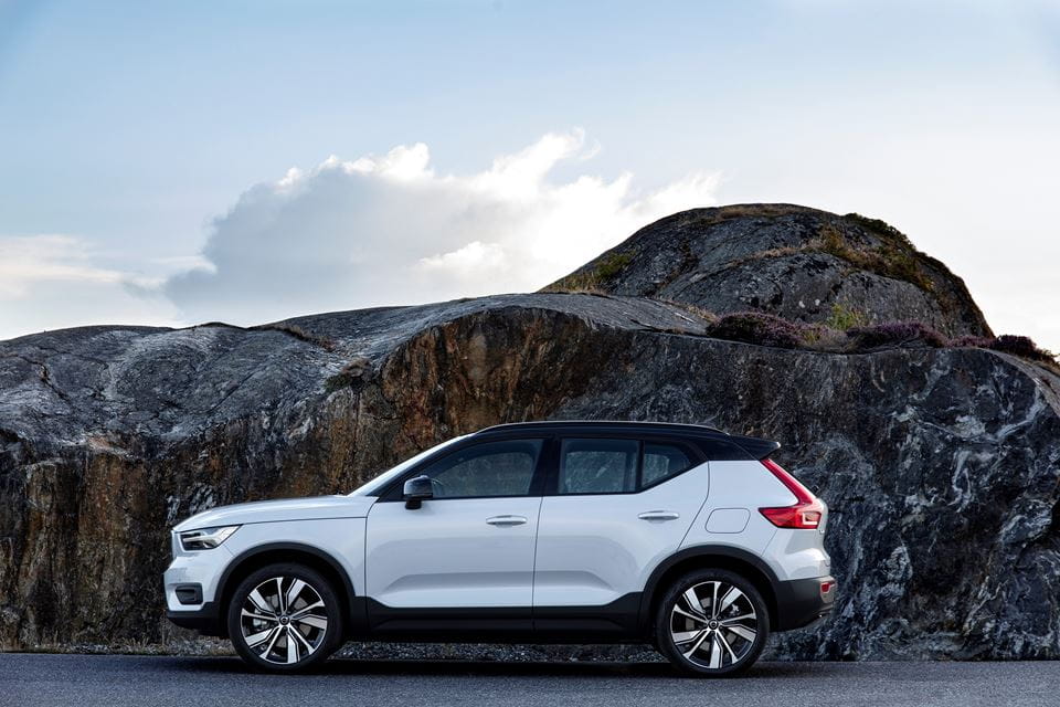 Prix de location et caractéristiques techniques du Volvo XC40 Recharge