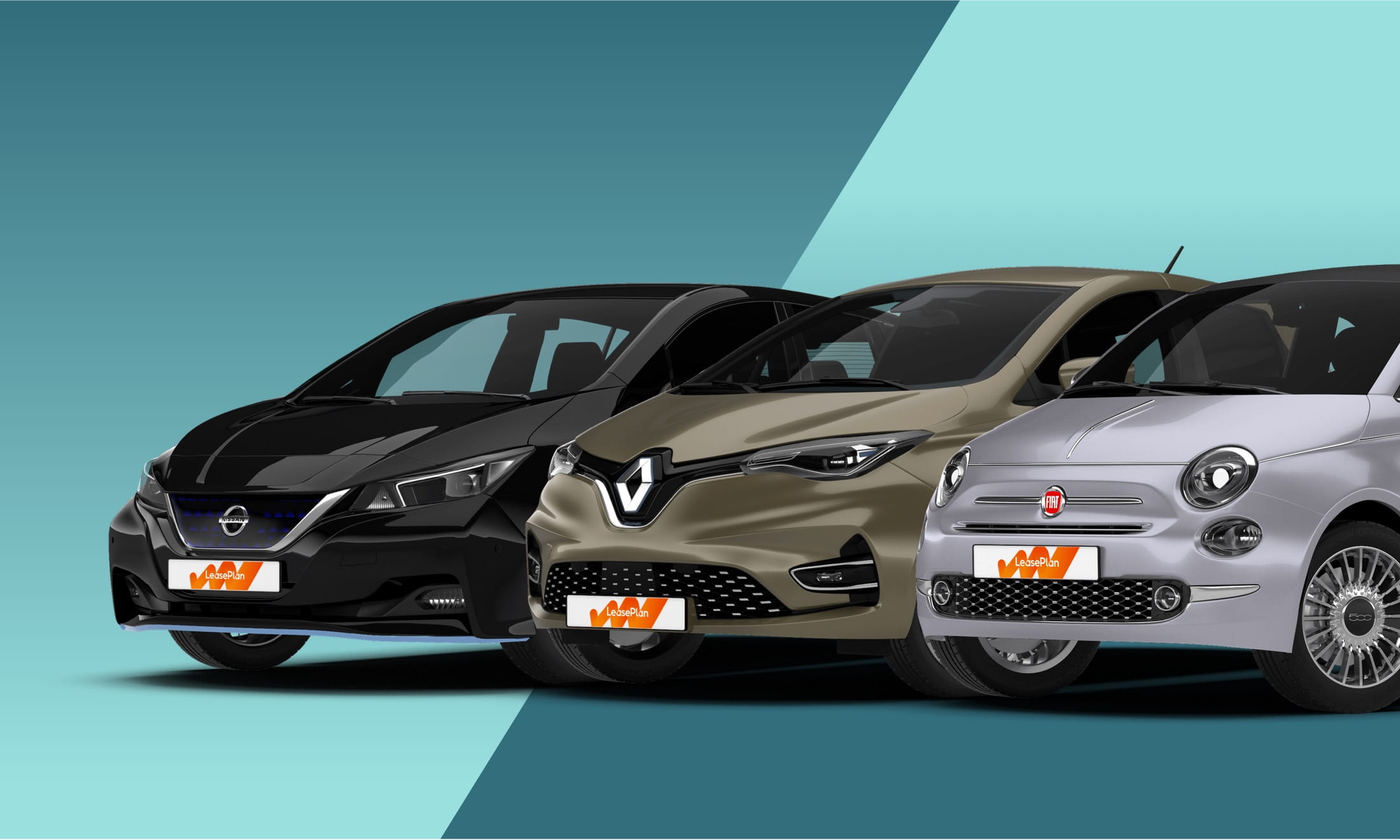 Compared Fiat 500 Vs Renault Zoe Vs Nissan Leaf Leaseplan