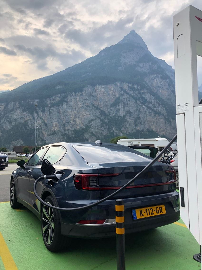 EV trip Nils Italy 2