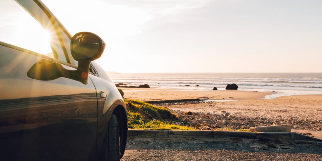 Carro praia