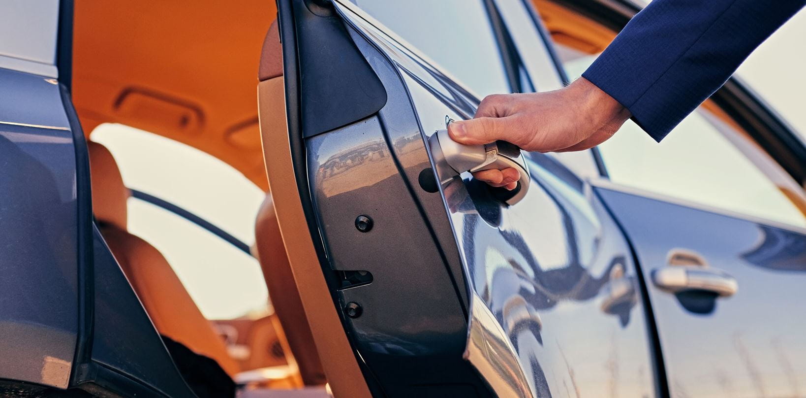 opening a car