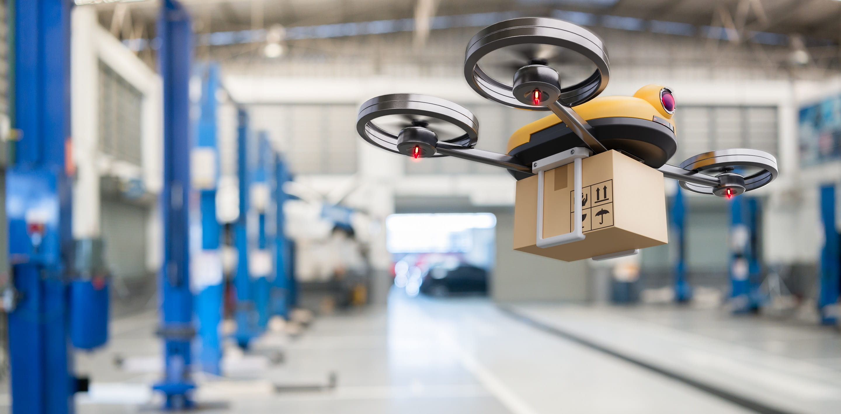 warehouse drone